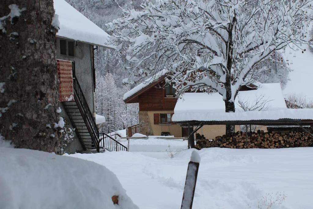 Bel Appartement - Parc National Des Ecrins Pelvoux Exterior photo