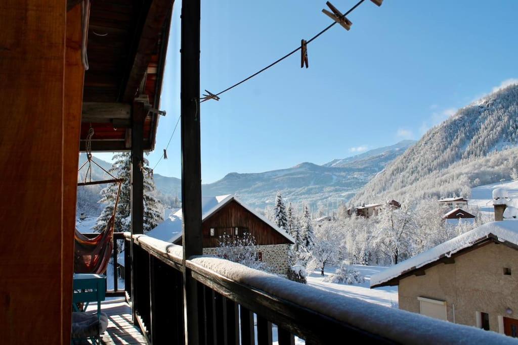 Bel Appartement - Parc National Des Ecrins Pelvoux Exterior photo